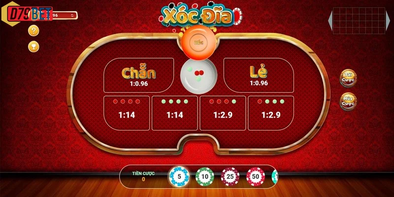 Người chơi trải nghiệm xóc đĩa đổi thưởng trên nền tảng D79bet